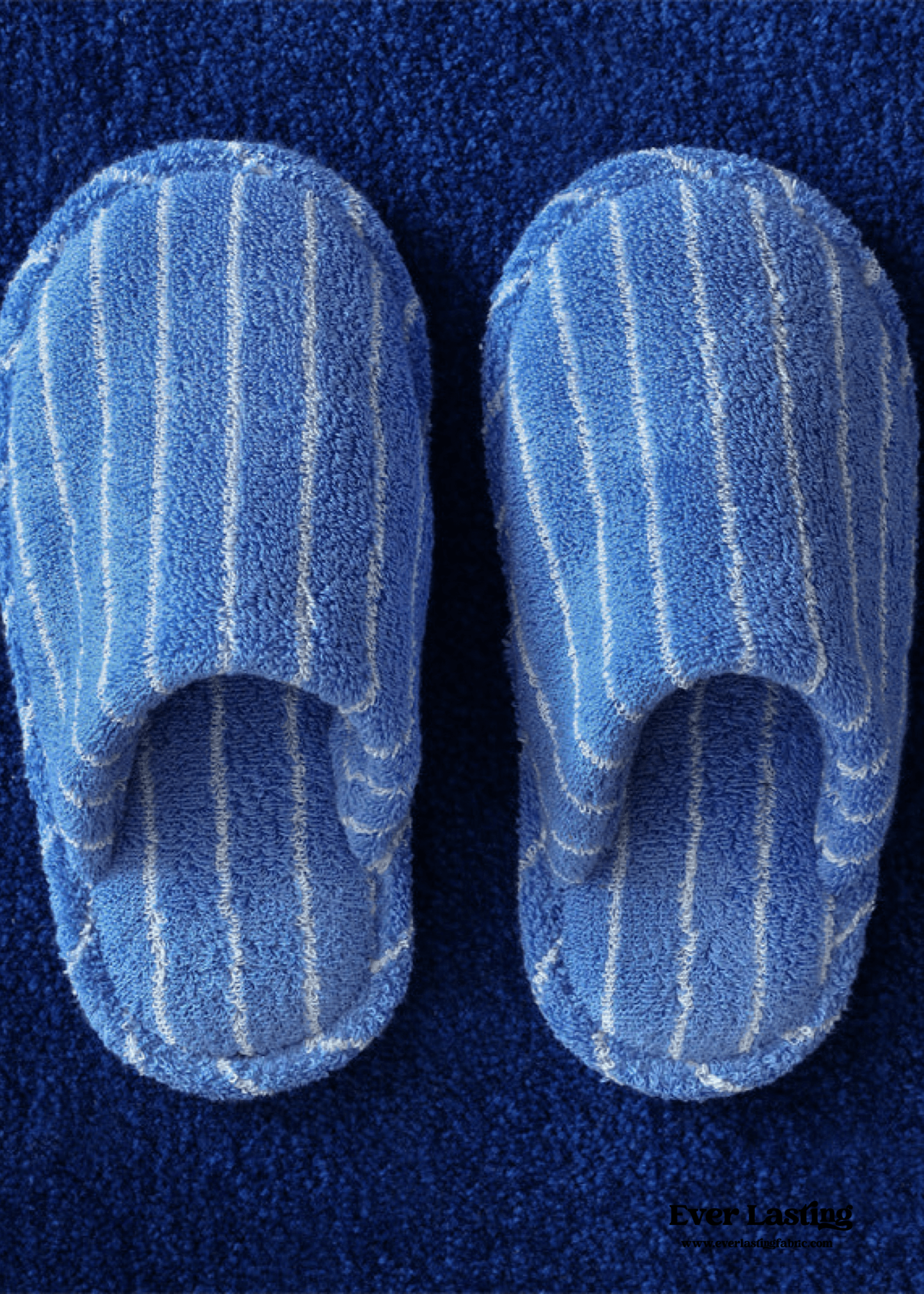 Joni Thin Striped House Slippers - Green