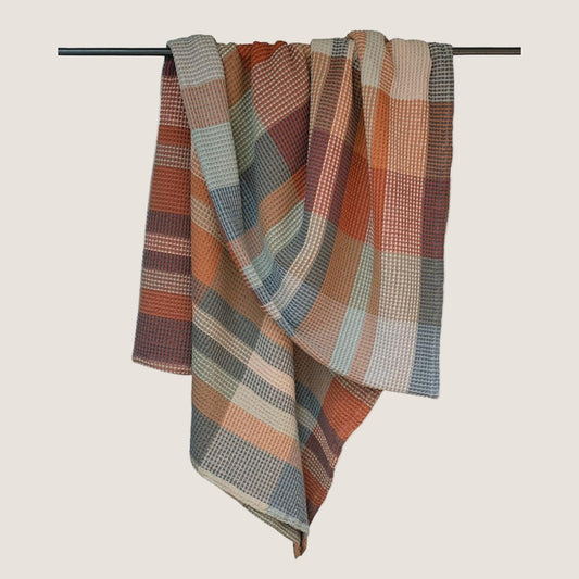 Plaid Throw - Cedarwood