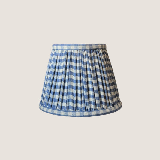Chambray Gingham Empire Shade