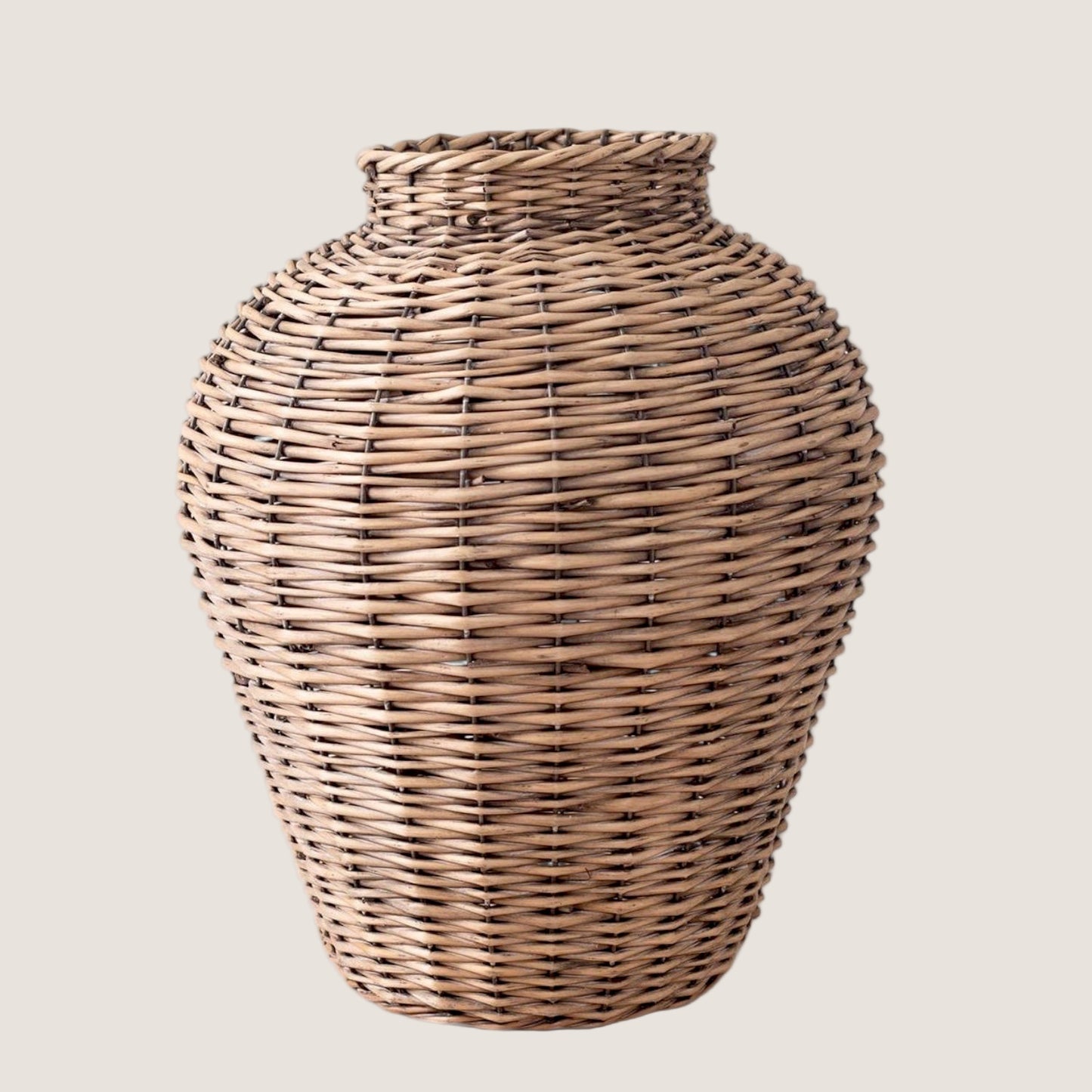 Handwoven Wicker Willow Vase