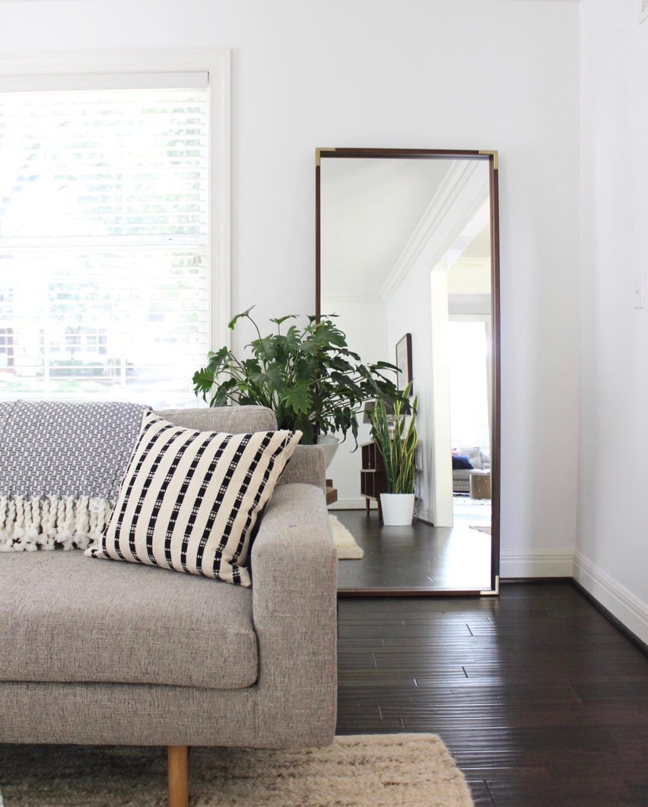 Santiago Grid Pillow - Square