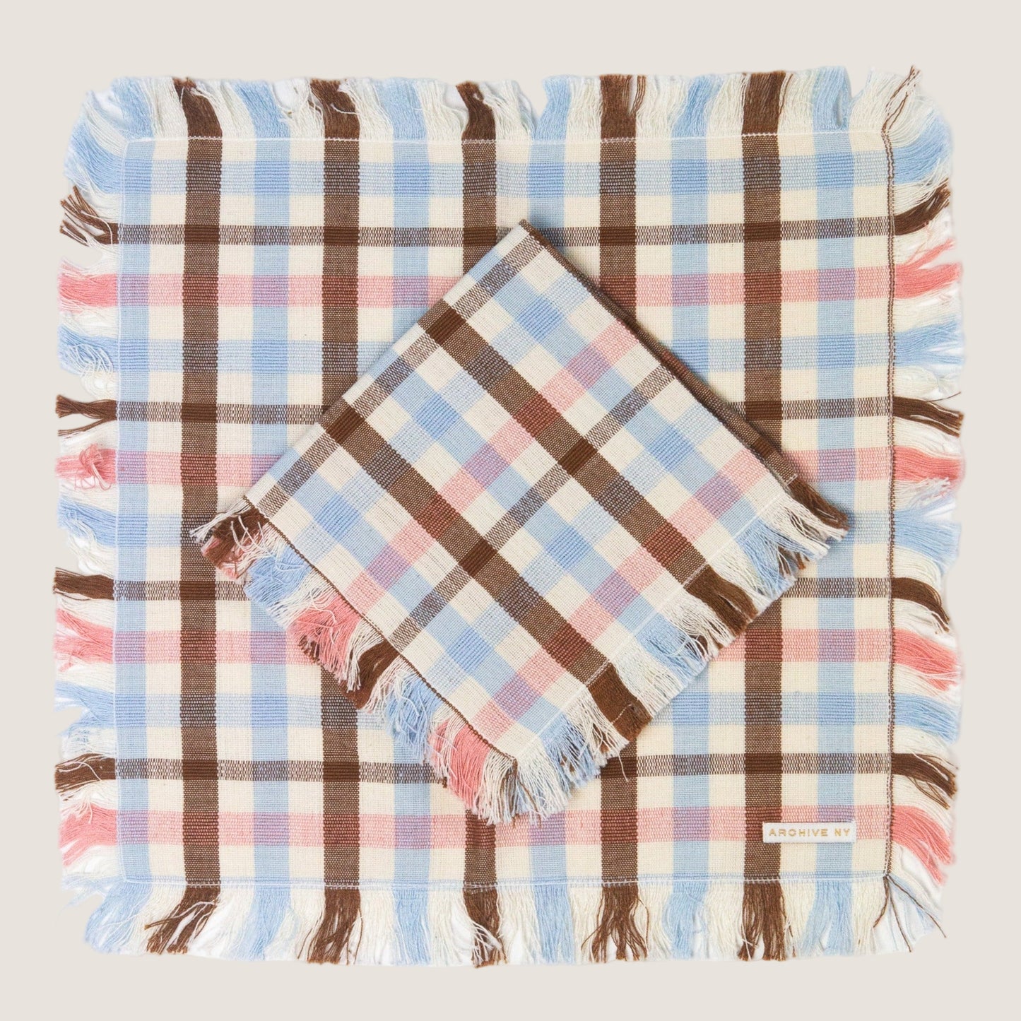 Louisa Plaid Party Napkins