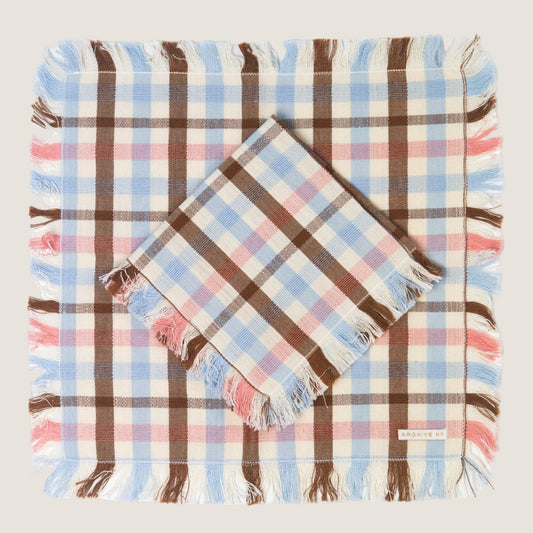 Louisa Plaid Party Napkins