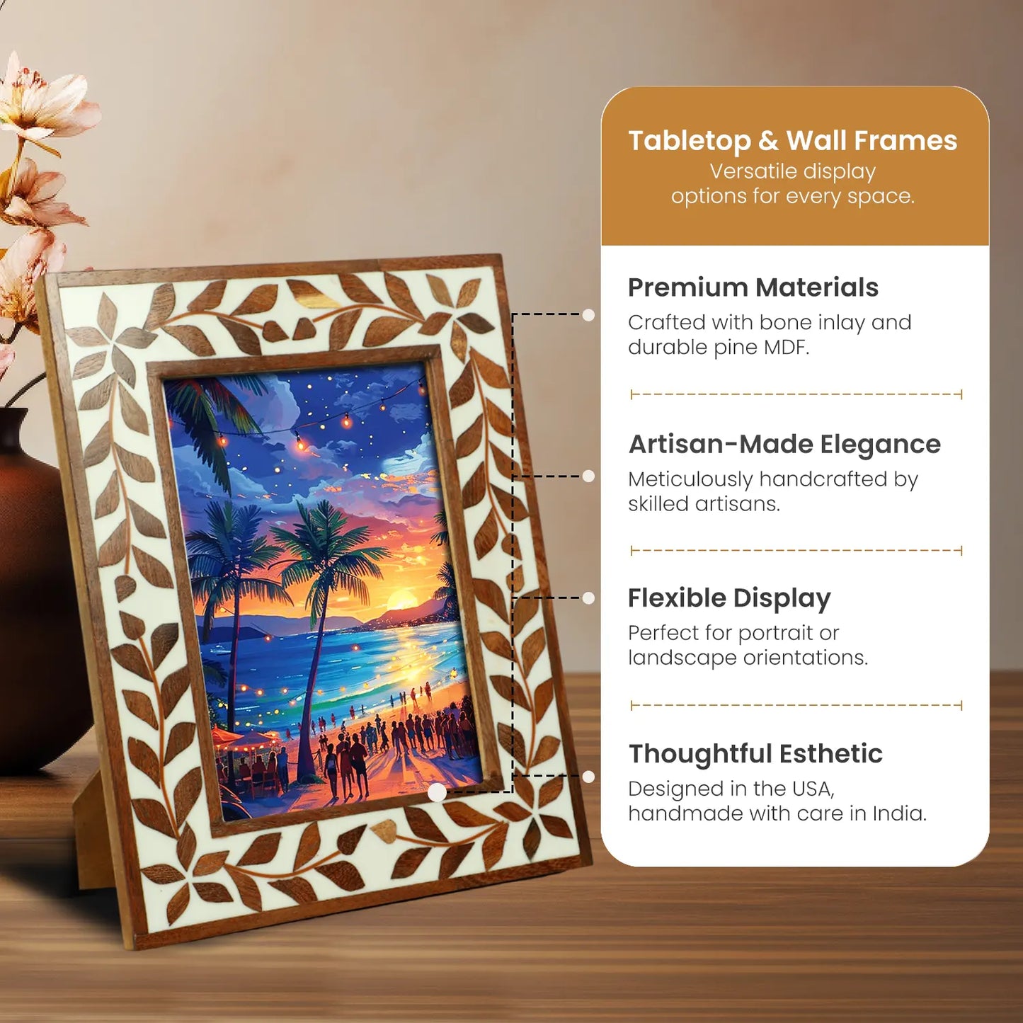 Savannah Resin Inlay Frame