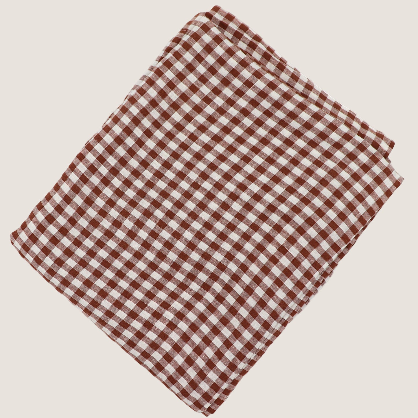 Pecan Plaid Tablecloth