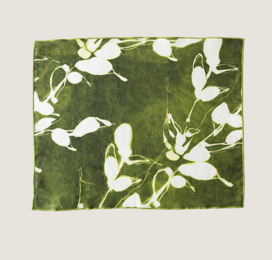 Porto Print in Olive Placemat