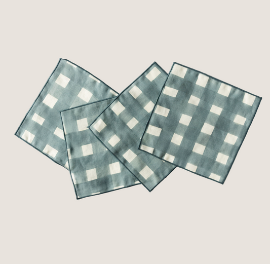 Blue Cocktail Napkins