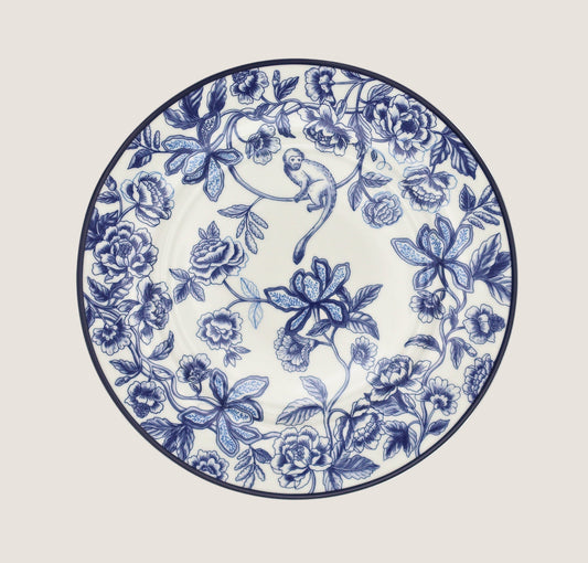 Bombay Blue Starter Plate - Set of 4