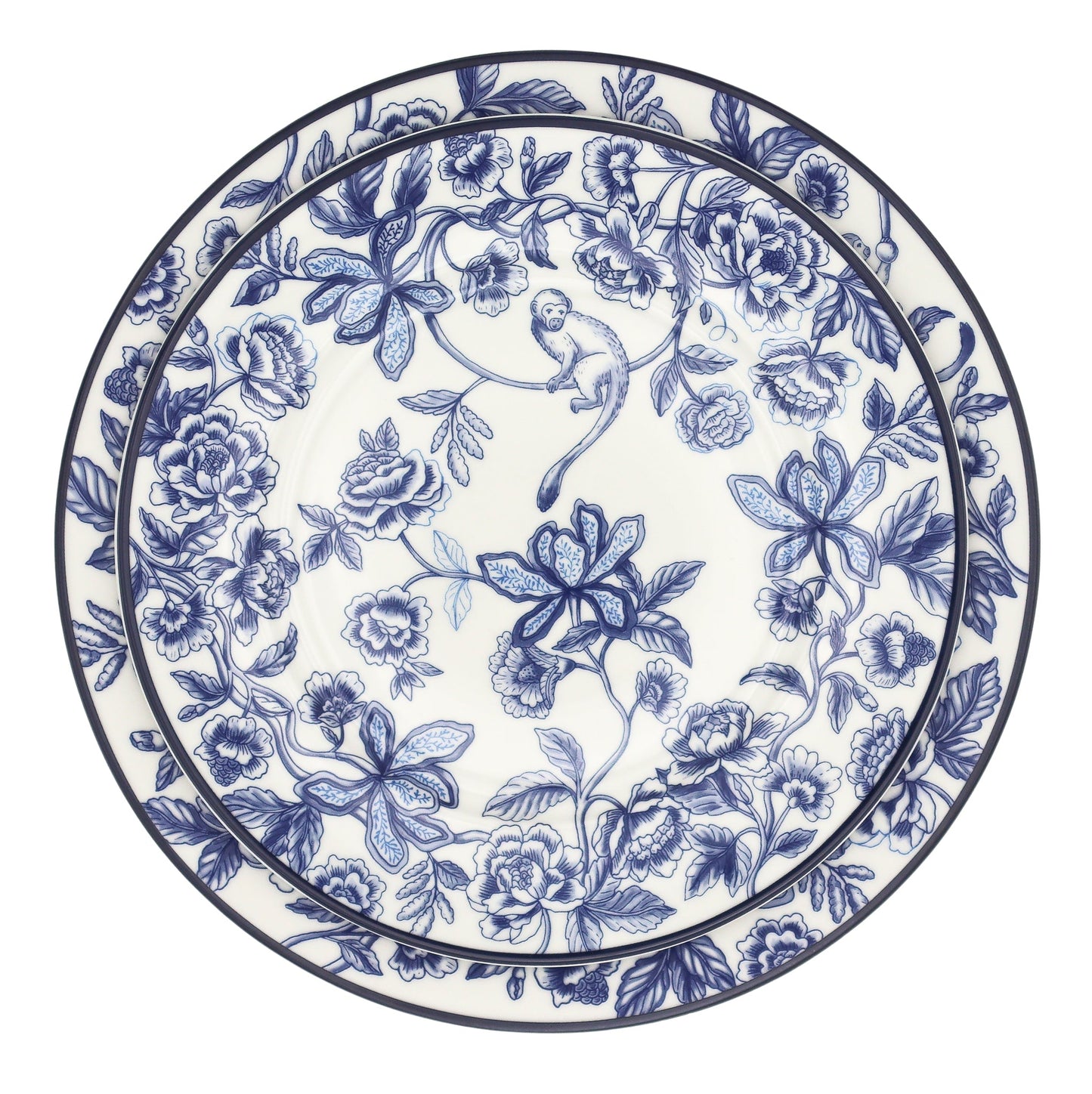 Bombay Blue Starter Plate - Set of 4