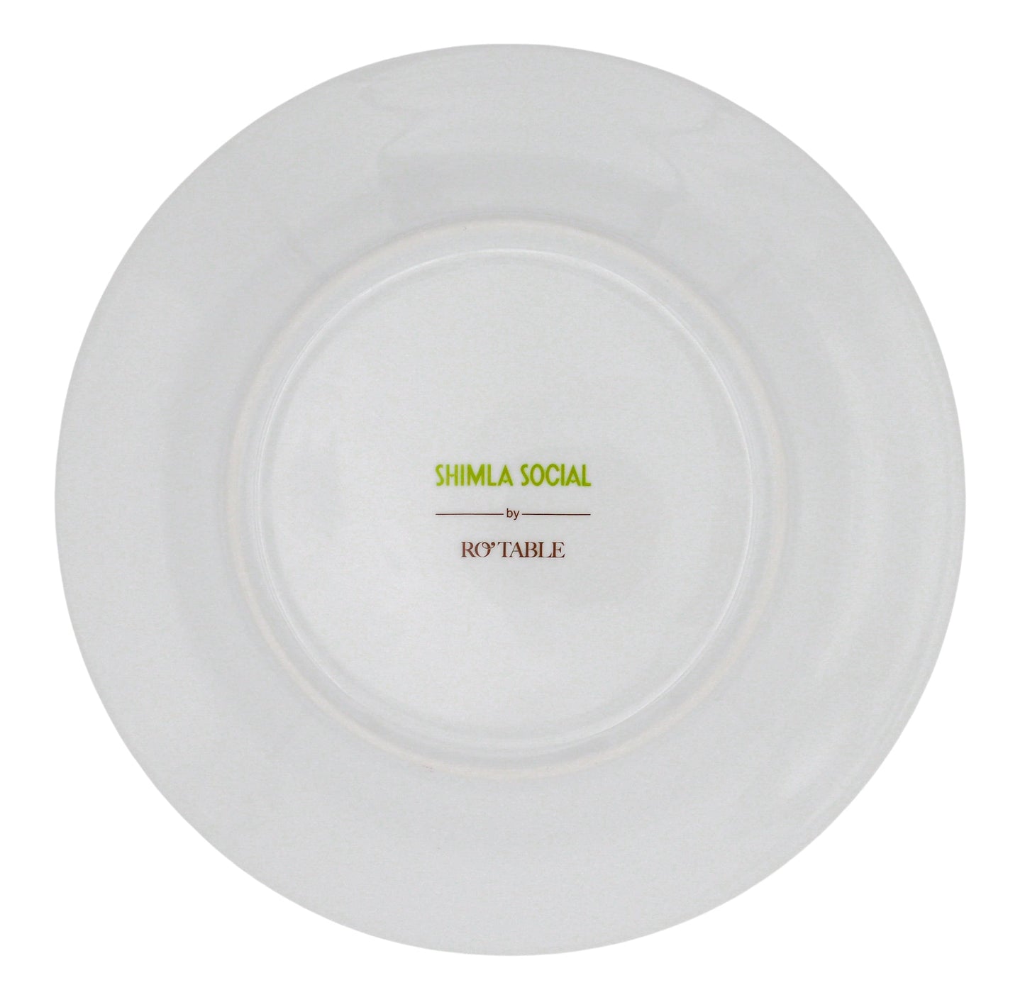Bombay Blue Starter Plate - Set of 4