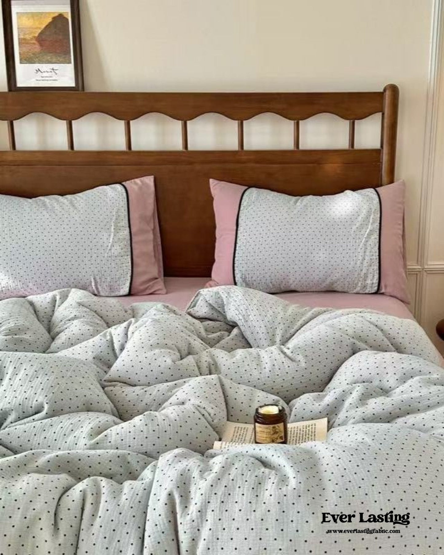 Camille French Stripe Bedding Set