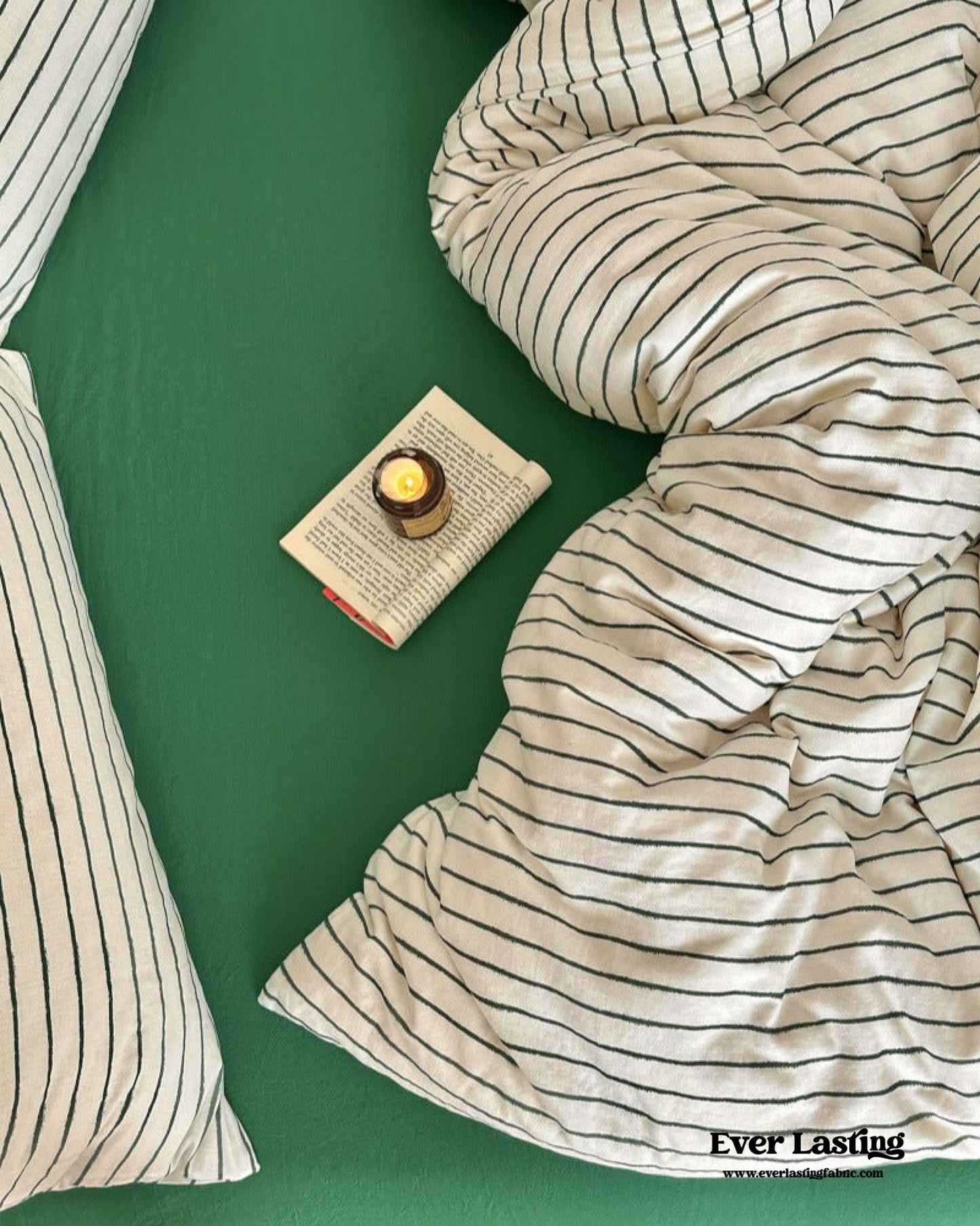Camille French Stripe Bedding Set