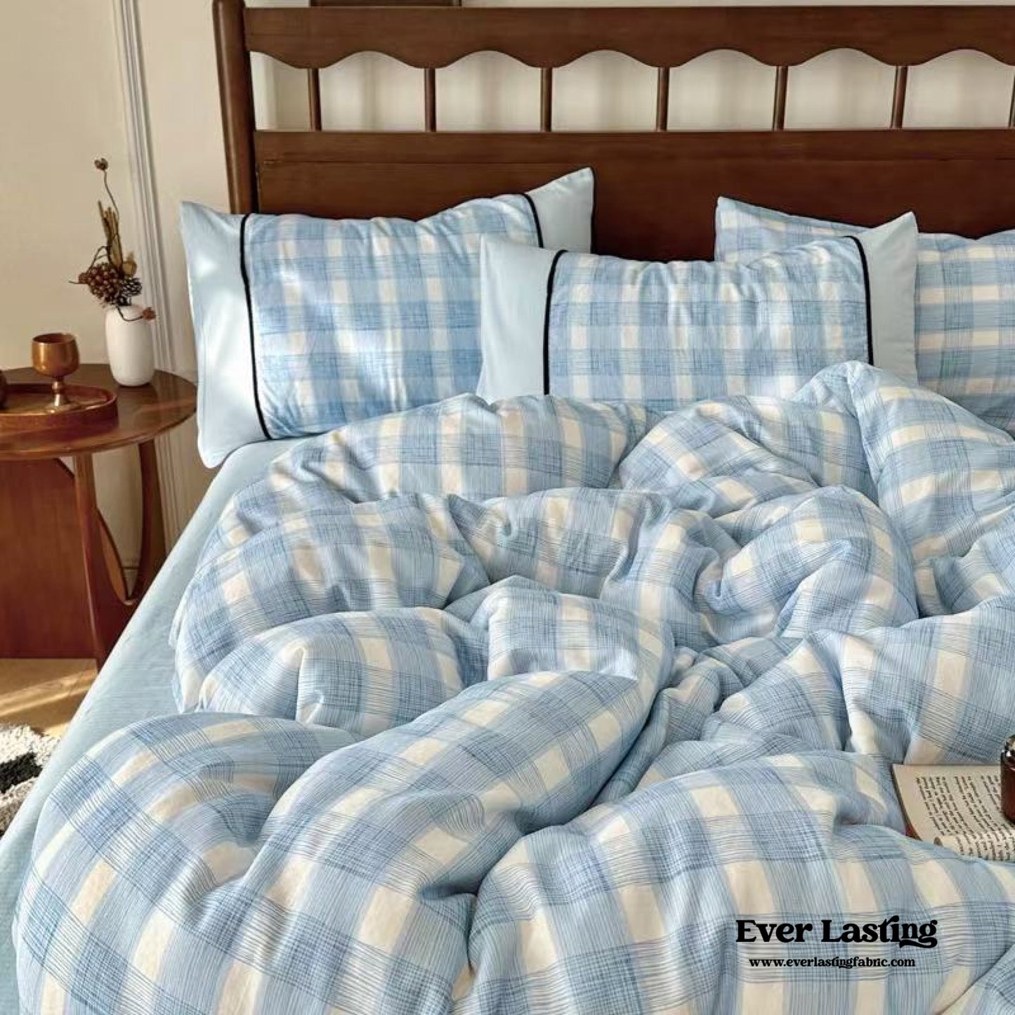 Camille French Stripe Bedding Set