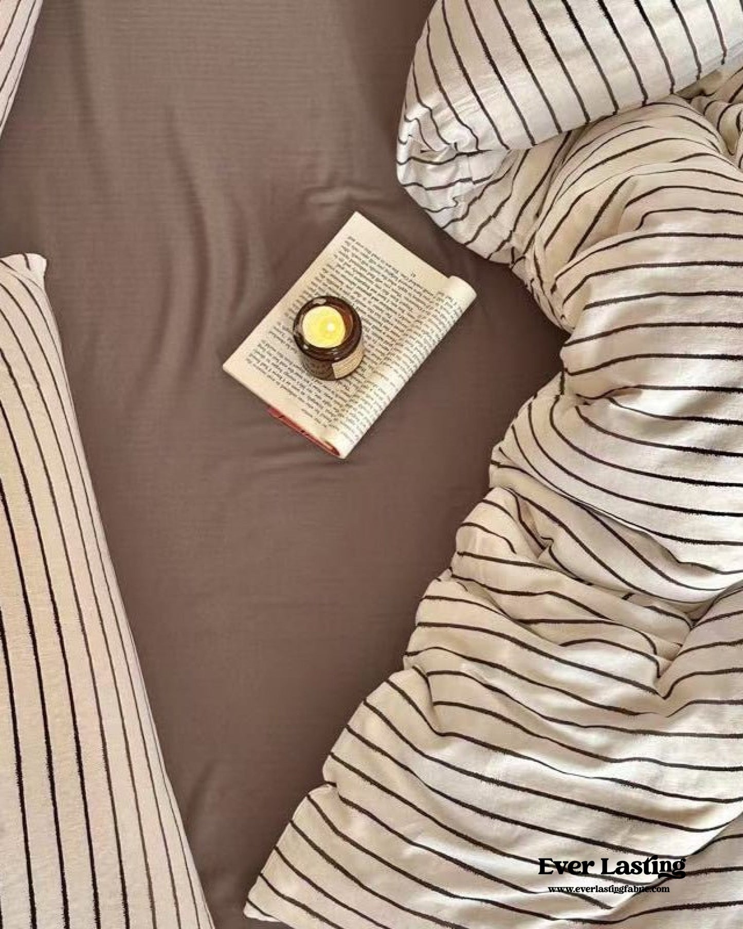Camille French Stripe Bedding Set