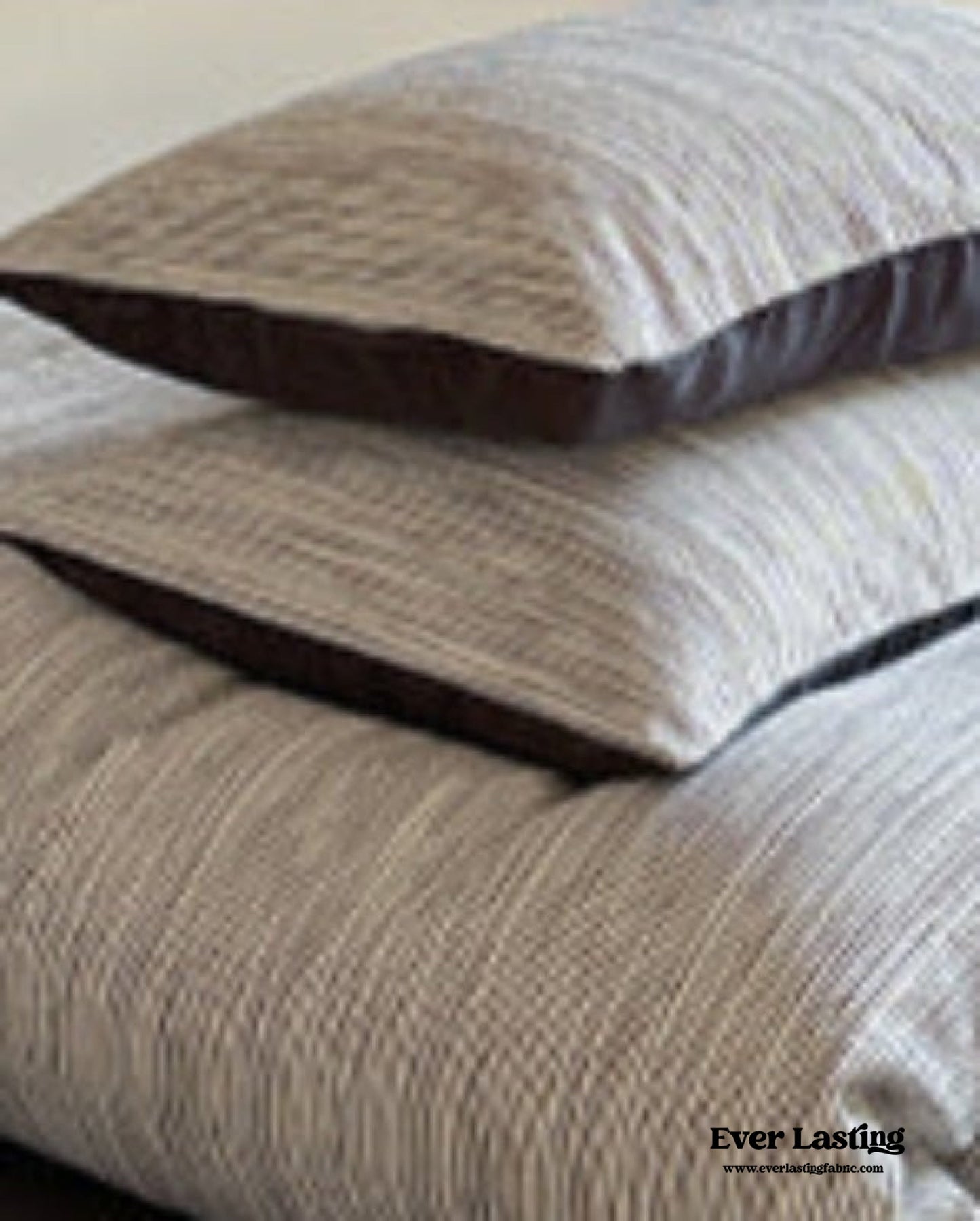 Emma Duo Striped Jacquard Bedding Set
