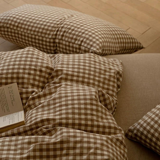 Gingham Duvet Cover (5 Colors)