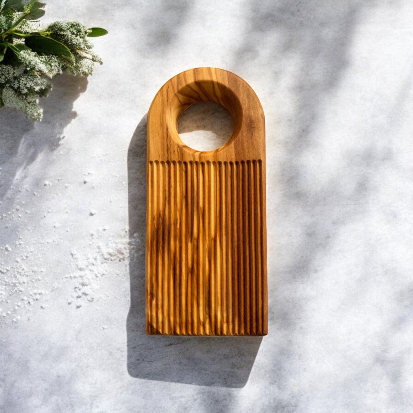 Olive Wood Gnocchi Board
