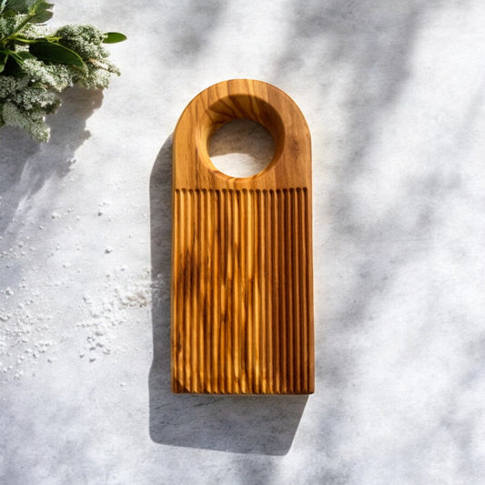 Olive Wood Gnocchi Board