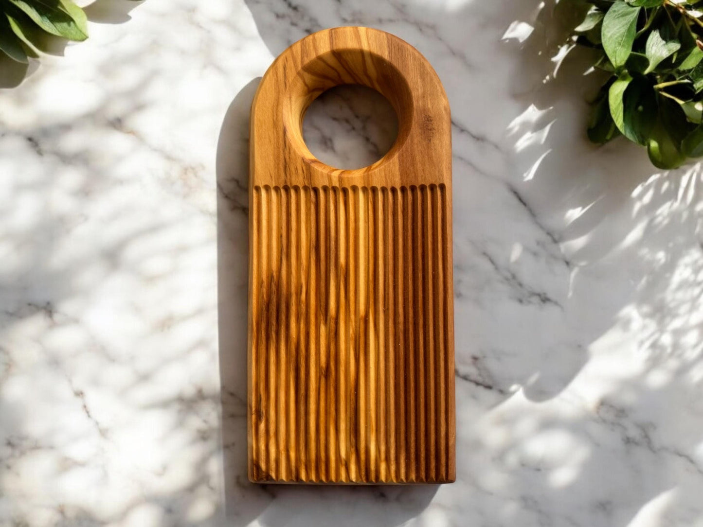Olive Wood Gnocchi Board