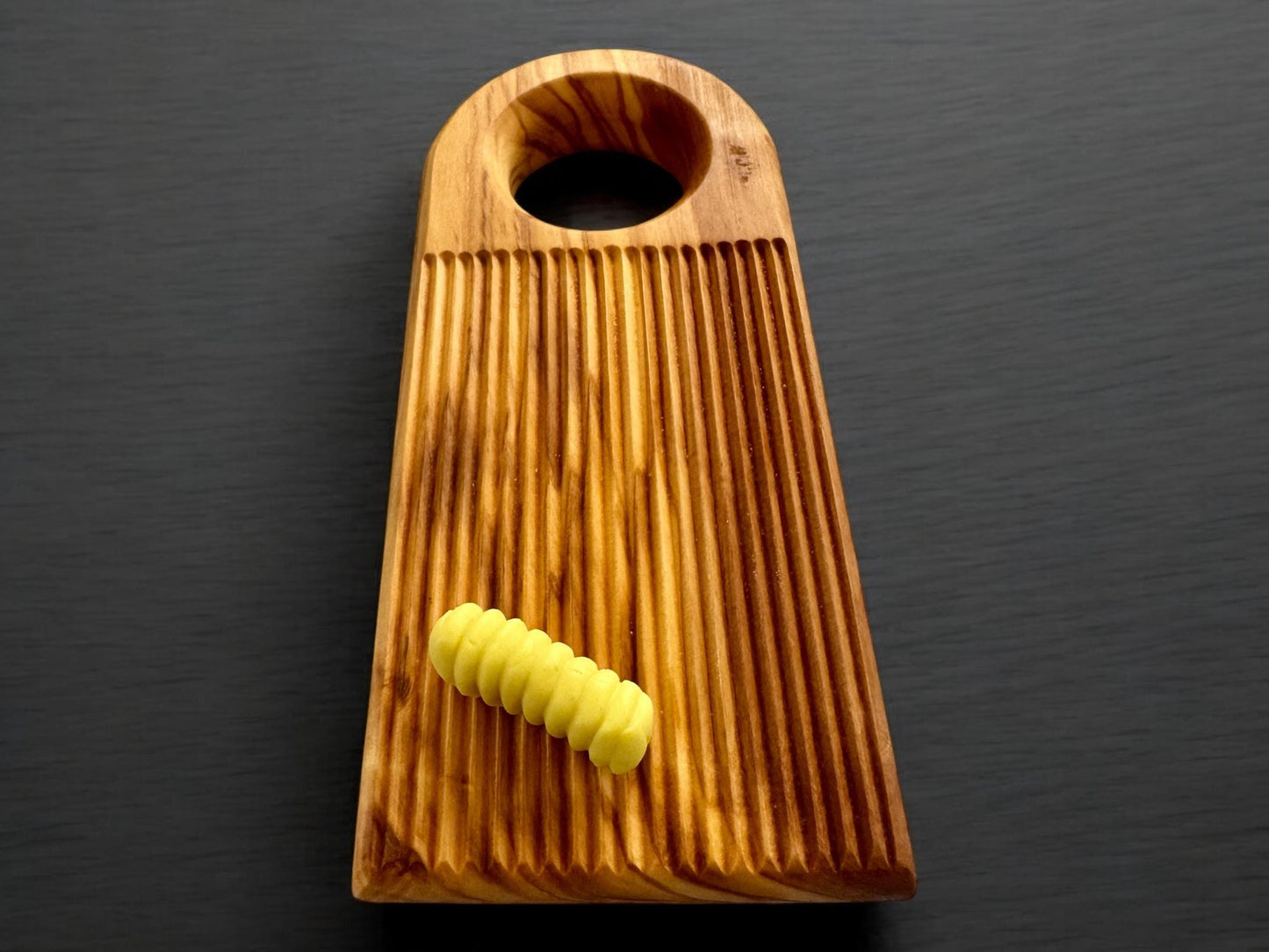 Olive Wood Gnocchi Board