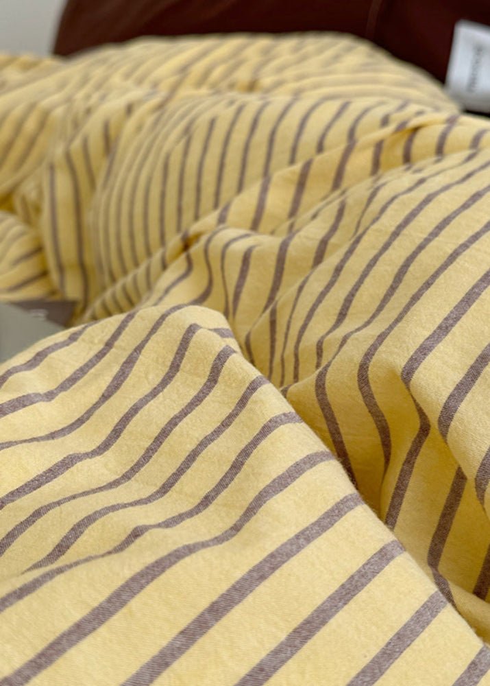 James Striped Bedding Set