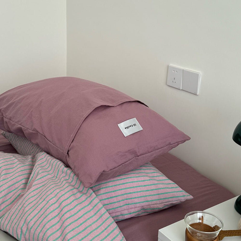 James Striped Bedding Set