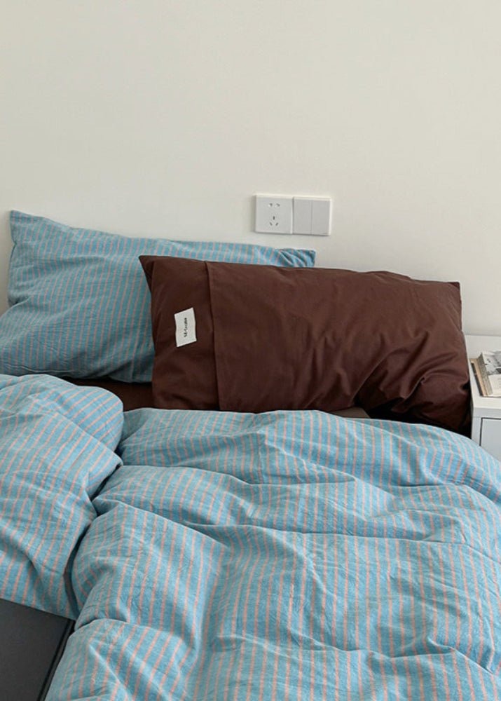 James Striped Bedding Set
