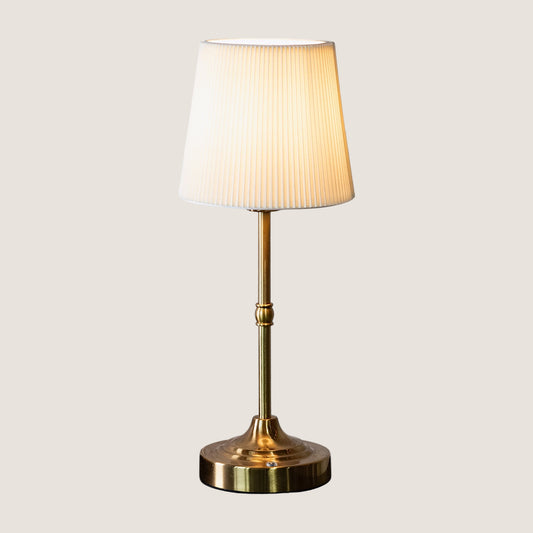 Madeline Portable Brass LED Lamp