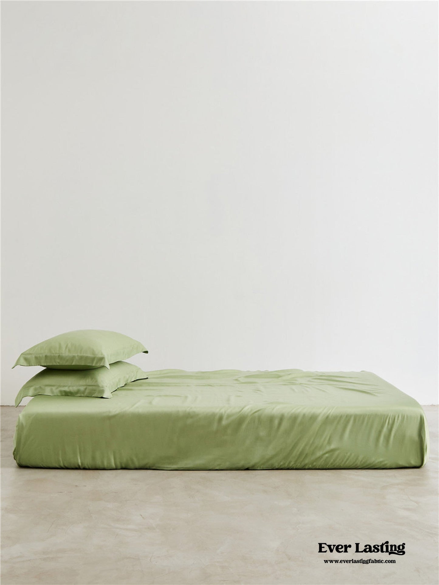 Silky Solid Tencel Sheet - Blue