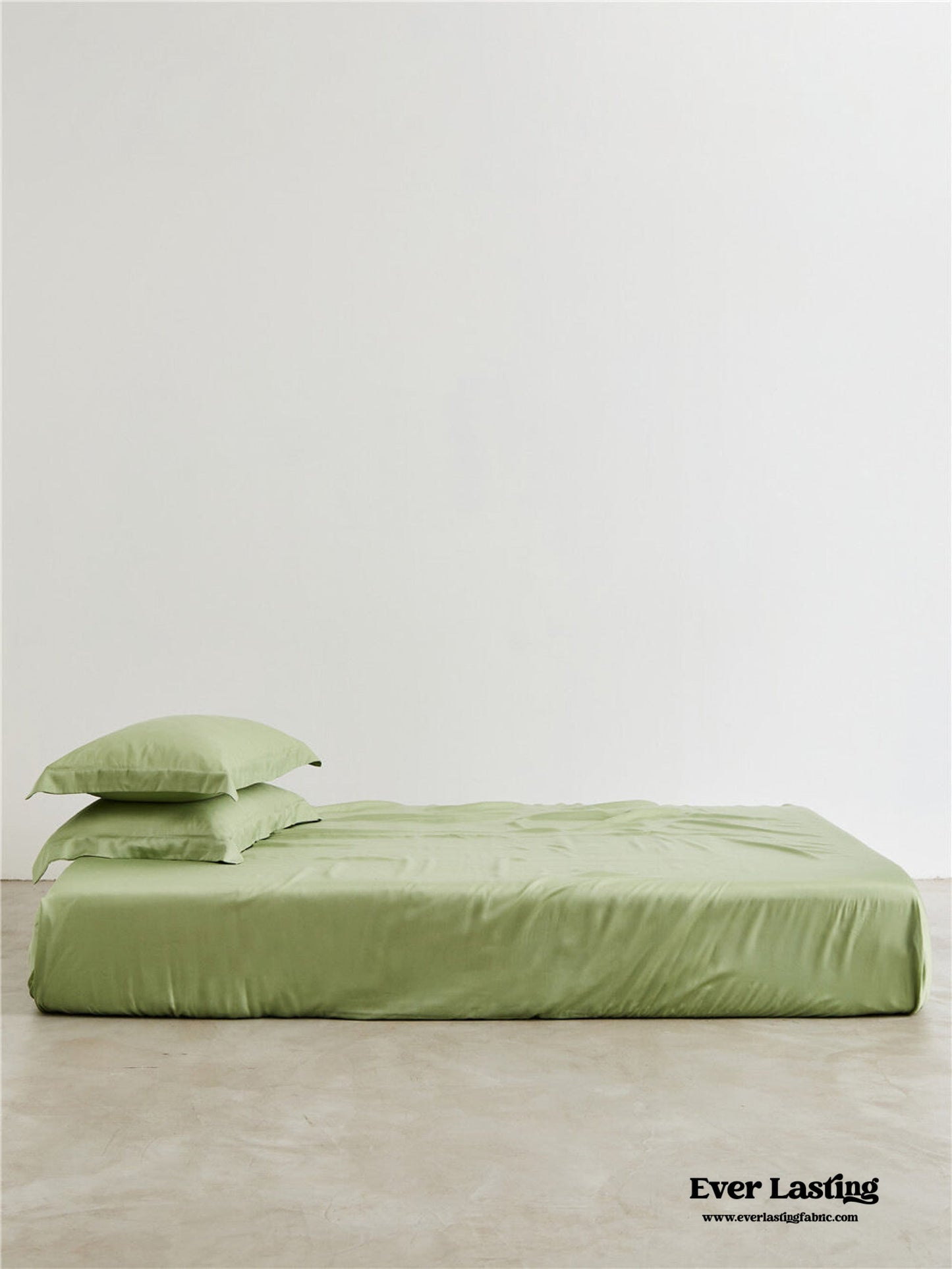 Silky Solid Tencel Sheet - Green