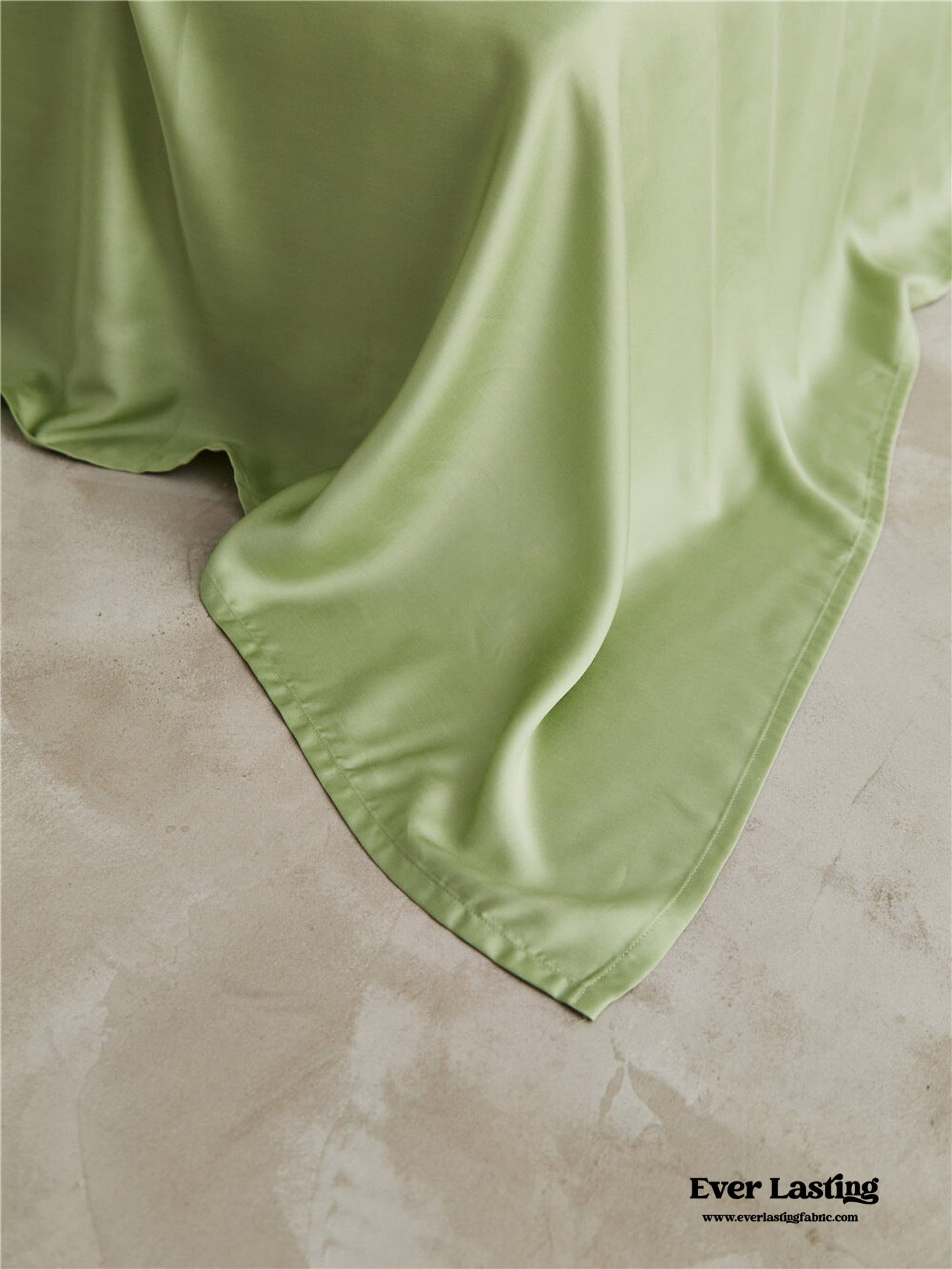 Silky Solid Tencel Sheet - Green