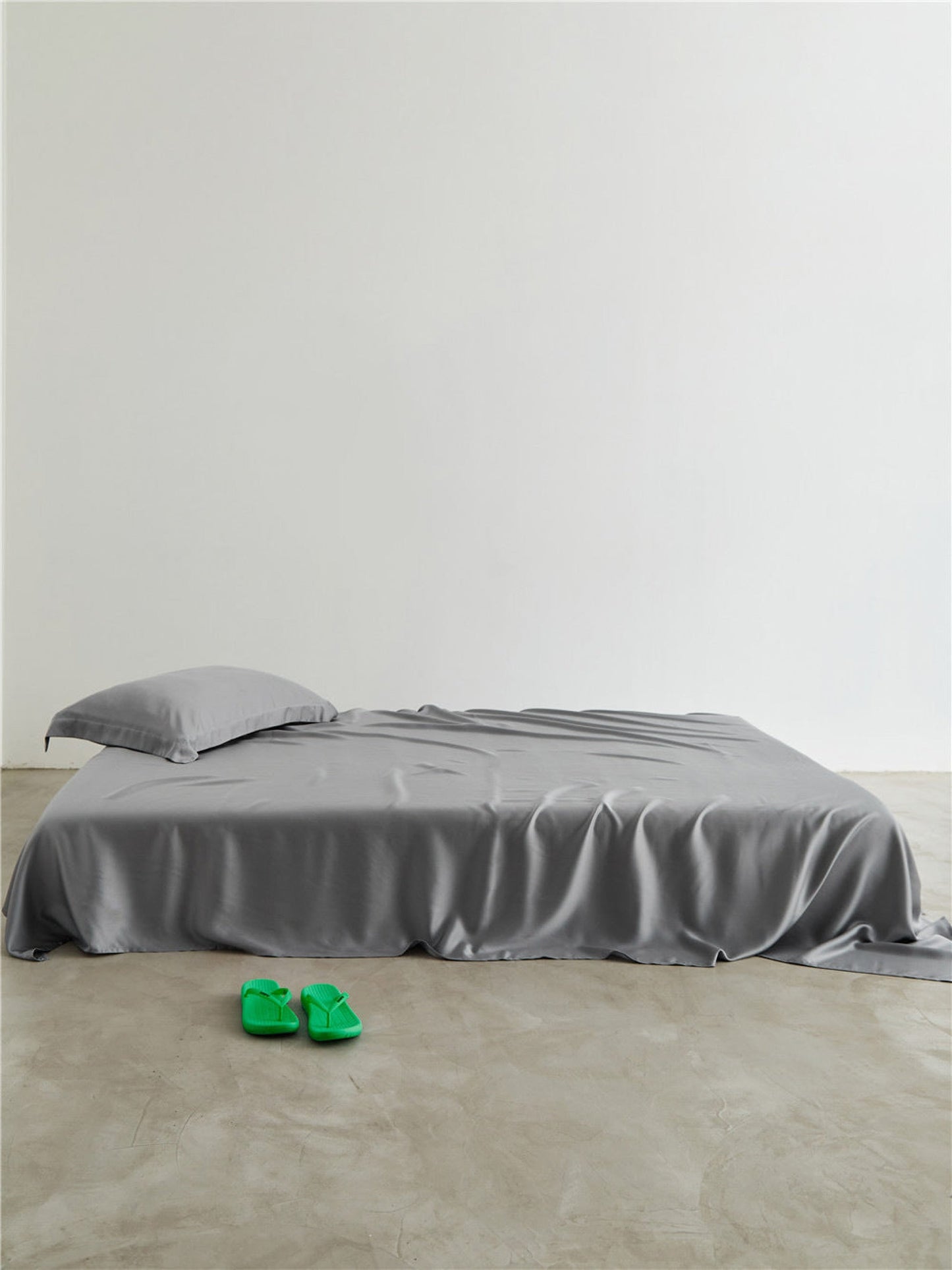 Silky Solid Tencel Sheet - Green