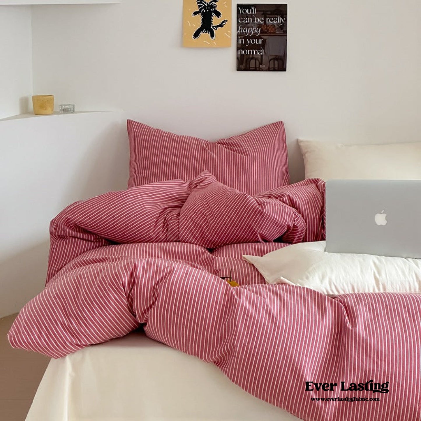 Thin Striped Pillowcases