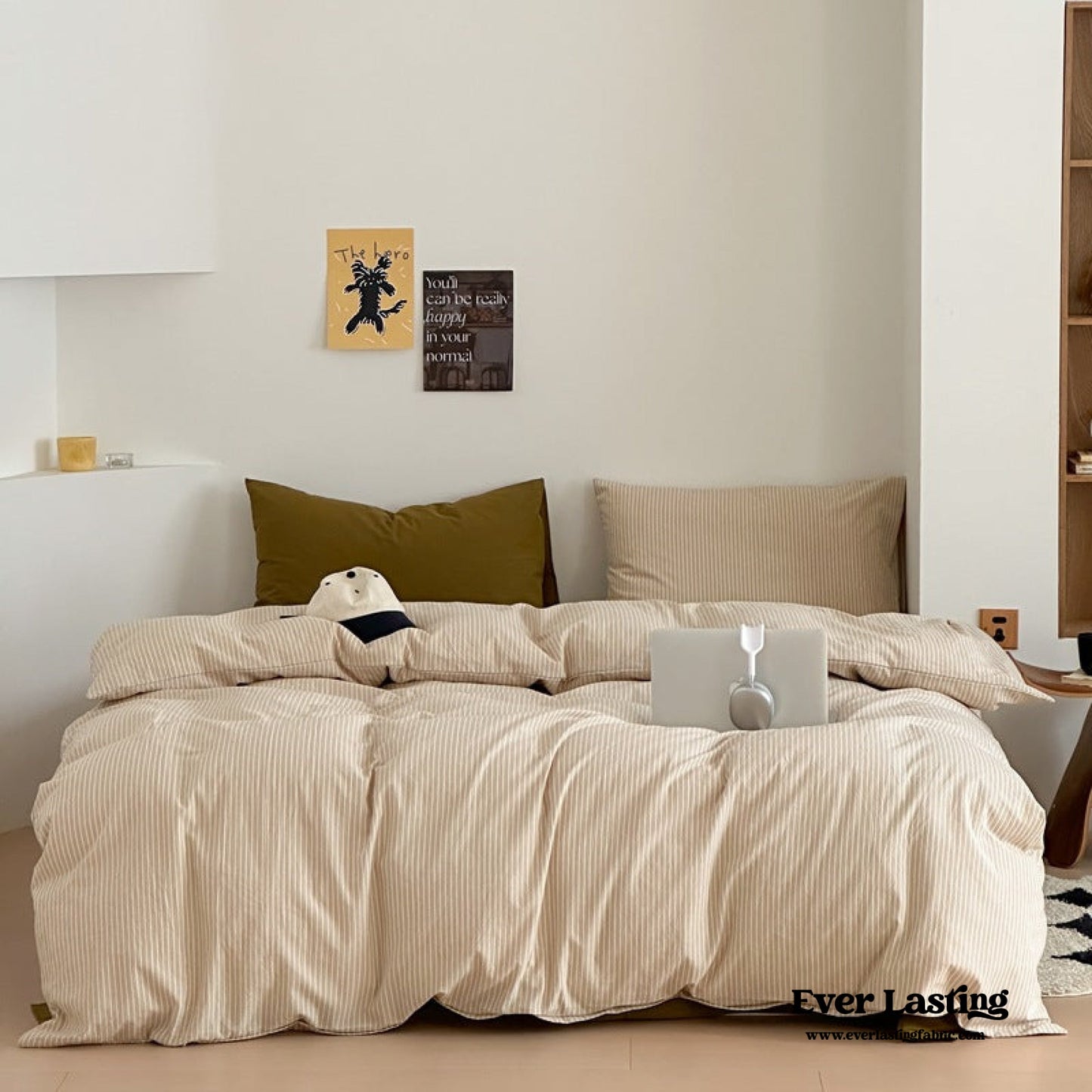 Thin Striped Pillowcases