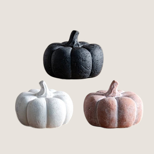 Small Terracotta Pumpkins | 3 Colors